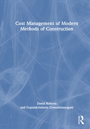Buy Cost Management of Modern Methods of Construction
