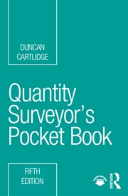 Buy Quantity Surveyor's Pocket Book
