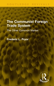 Buy Communist Foreign Trade System