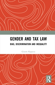 Buy Gender and Tax Law