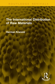 Buy International Distribution of Raw Materials