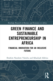 Buy Green Finance and Sustainable Entrepreneurship in Africa