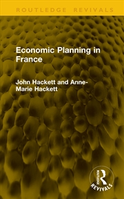 Buy Economic Planning in France