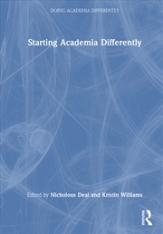 Buy Starting Academia Differently