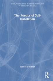 Buy Poetics of Self-translation