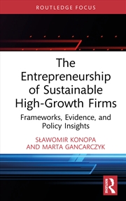 Buy Entrepreneurship of Sustainable High-Growth Firms