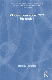 Buy 21 Questions about CEO Succession