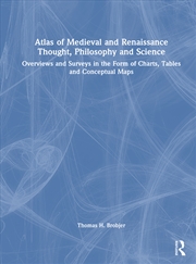 Buy Atlas of Medieval and Renaissance Thought, Philosophy and Science
