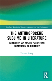 Buy Anthropocene Sublime in Literature