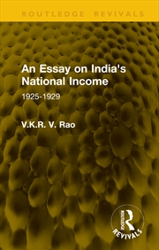 Buy Essay on India's National Income