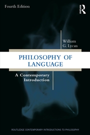Buy Philosophy of Language