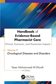 Buy Handbook of Evidence-Based Pharmacist Care: Clinical, Economic, and Humanistic Impacts