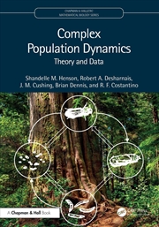 Buy Complex Population Dynamics