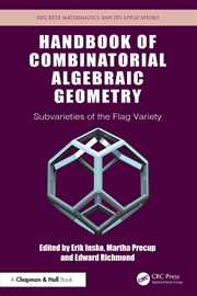 Buy Handbook of Combinatorial Algebraic Geometry