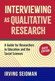 Buy Interviewing As Qualitative Research