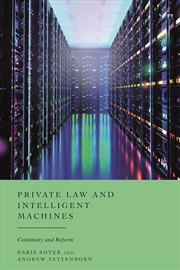 Buy Private Law And Intelligent Machines: Continuity And Reform