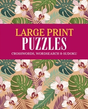 Buy Large Print Puzzles (Floral And Fern)
