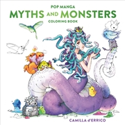 Buy Pop Manga Myths and Monsters Coloring Book
