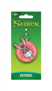 Buy Shrek - Donkey Party Time - Moulded Keyring