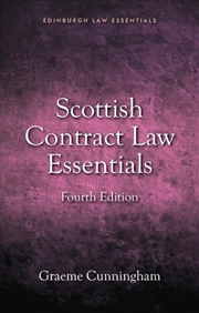 Buy Scottish Contract Law Essentials