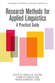 Buy Research Methods for Applied Linguistics