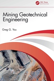 Buy Mining Geotechnical Engineering