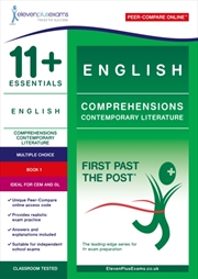 Buy 11+ Essentials English Comprehensions: Contemporary Literature Book 1