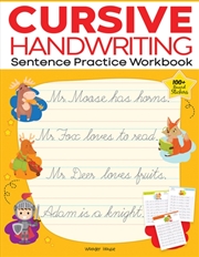 Buy Cursive Handwriting : Sentence Practice Workbook