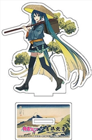 Buy Hatsune Miku x Katsushika Hokusai iXima - Die-Cut Acrylic Stand - Inume Pass in Kai Province
