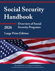 Buy Social Security Handbook 2026: Overview of Social Security Programs