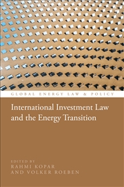 Buy International Investment Law and the Energy Transition