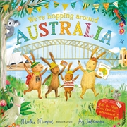 Buy We're Hopping Around Australia: A Lift-the-Flap Adventure (The Bunnies of Hoppity Hill)