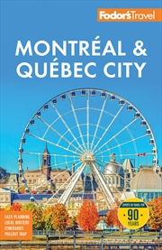 Buy Fodor's Montreal & Quebec City
