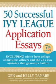 Buy 50 Successful Ivy League Application Essays