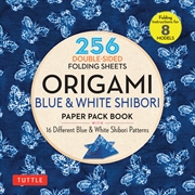 Buy Origami Blue & White Shibori Paper Pack Book