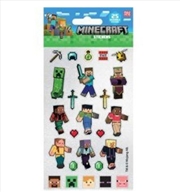 Buy Minecraft - Characters - Reuseable Foil Stickers