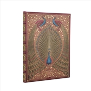 Buy 2027 Hafiz S Peacocks Sangorski & Sutcliffe Ultra 18-Month Hardcover Dayplanner Elastic Band Closure