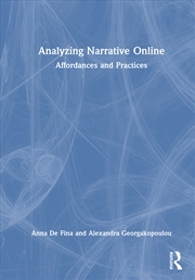 Buy Analyzing Narrative Online