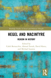 Buy Hegel and MacIntyre