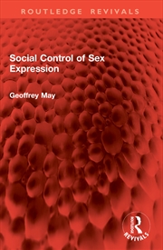 Buy Social Control of Sex Expression