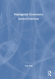 Buy Managerial Economics