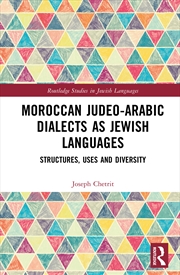 Buy Moroccan Judeo-Arabic Dialects as Jewish Languages