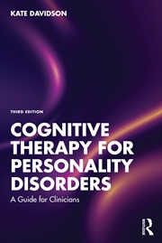 Buy Cognitive Therapy for Personality Disorders