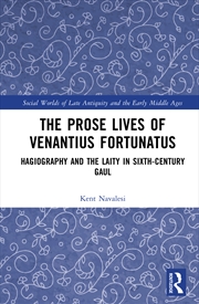 Buy The Prose Lives of Venantius Fortunatus