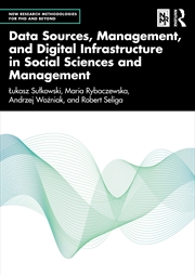 Buy Data Sources, Management, and Digital Infrastructure in Social Sciences and Management
