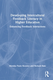 Buy Developing Intercultural Feedback Literacy in Higher Education