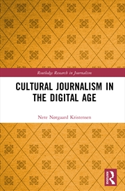 Buy Cultural Journalism in the Digital Age