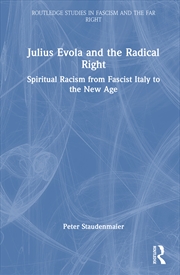 Buy Julius Evola and the Radical Right