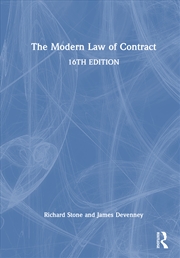 Buy The Modern Law of Contract