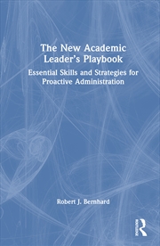 Buy The New Academic Leader’s Playbook